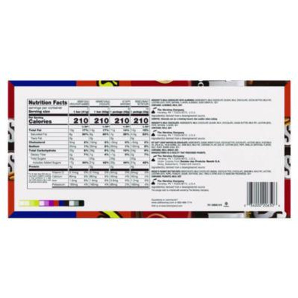 Full Size Chocolate Candy Bar Variety Pack, Assorted, 1.5 Oz Bars, 30 Bars