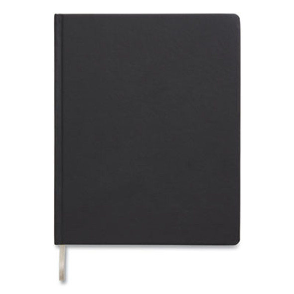 Hardcover Business Journal, 1-Subject, Narrow Rule, Black Cover, (96) 10 x 8 Sheets