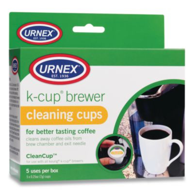 Cleancup Coffee Pod Brewer Cleaning Cups, 0.25 Oz Cup, 5/Pack