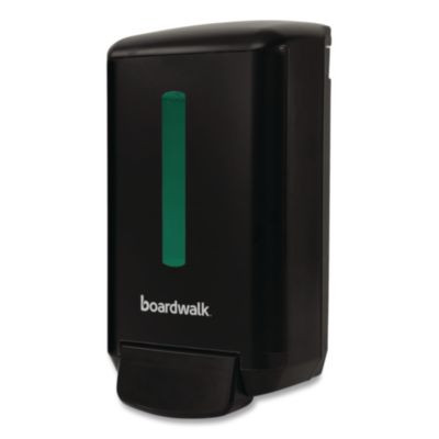 Manual Liquid Soap Dispenser, 5.8 x 10.3 x 3.9, Black