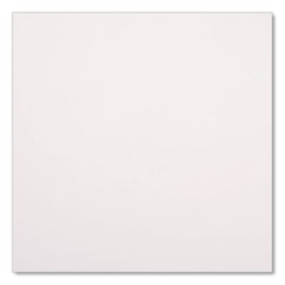 Linen-Feel Flat Napkins, 1-Ply, 14 x 14, White, 1,000/Carton