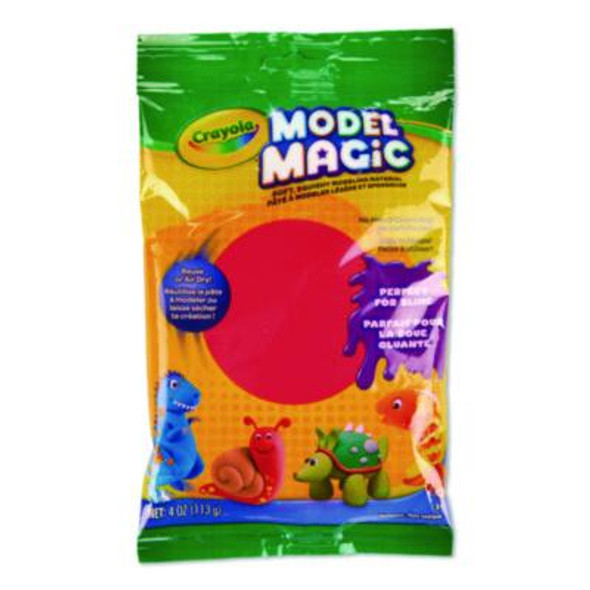 Model Magic Modeling Compound, Red, 4 Oz Packet