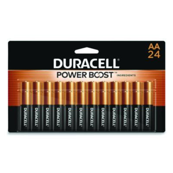 Power Boost Copper Top Alkaline Aa Batteries, 24/Pack