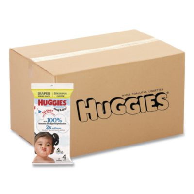 Snug And Dry, Size 4, 22 Lbs To 37 Lbs, Disney Design, 3 Diapers/Pack, 30 Packs/Carton