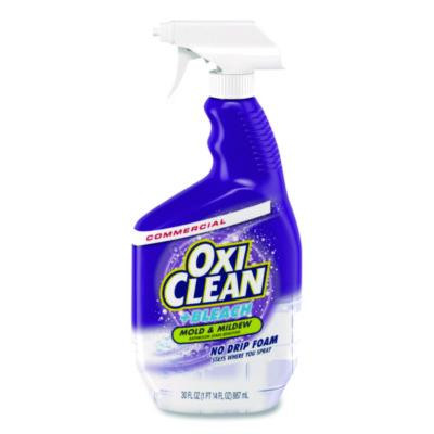 Plus Bleach Mold And Mildew Stain Remover, Citrus Scent, 30 Oz Trigger Spray Bottle, 8/Carton