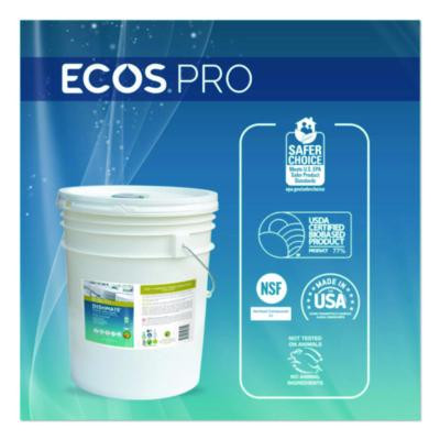 Dishmate Manual Dish Liquid, Free And Clear, 5 Gal Pail