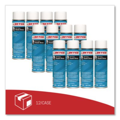 Bestscent Ocean Breeze Deodorizer, Ocean Breeze, 19 Oz Can, 12/Carton
