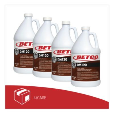 Dm120 Mop Treatment, Banana Scent, 1 Gal Bottle, 4/Carton