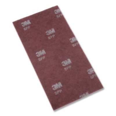 Surface Preparation Pad Sheets, 14 X 28, Maroon, 10/Carton