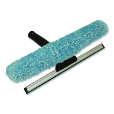 Maxiplus Combo Window Washer And Squeegee, 12" Wide Blade, 8.5" Handle