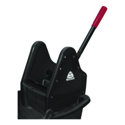 Premier Downpress Mop Bucket And Wringer, 35 Qt, Black