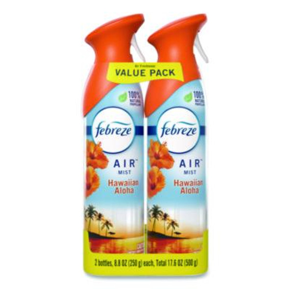 Air, Hawaiian Aloha, 8.8 Oz Aerosol Spray, 2/Pack, 3 Packs/Carton