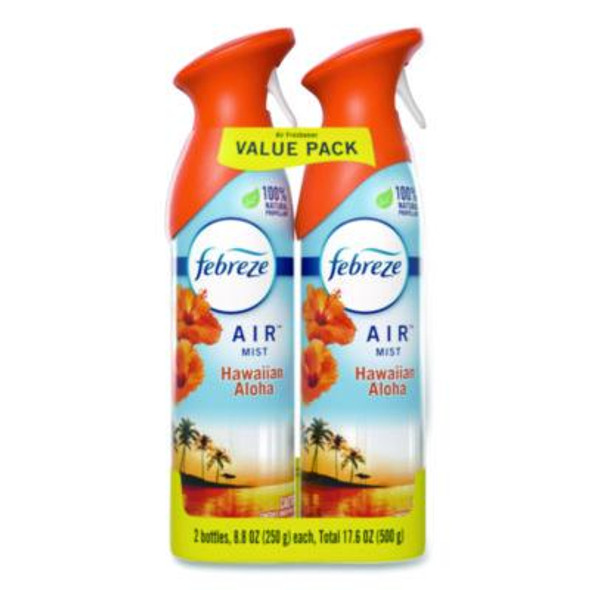 Air, Hawaiian Aloha, 8.8 Oz Aerosol Spray, 2/Pack