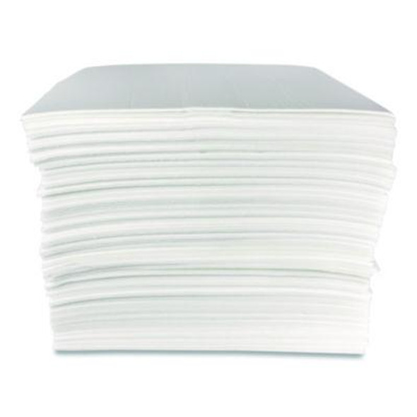 Mighty Mat Heavy Absorbent Pads, 18 Gal, 16" x 18", 100/Box