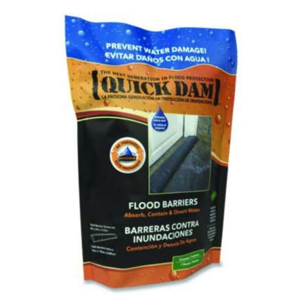 Flood Barriers, 6" x 5 Ft x 3.5, 1 Barrier