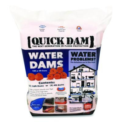 Water Dams, 2.5" x 4 Ft x 2.5", 5/Pack
