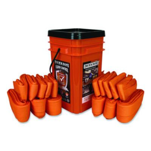 Indoor Bucket Kit, (1) Bucket, (10) 4 Ft Water Dams, (6) 10 Ft Water Dams