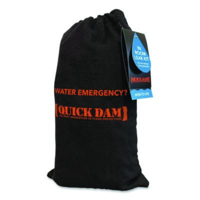 In-Room Leak Kit, (1) Drip Mat, (1) 8 Ft Water Dam