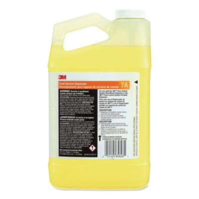 Food Service Degreaser Concentrate 7A, 0.5 Gal Bottle, 4/Carton