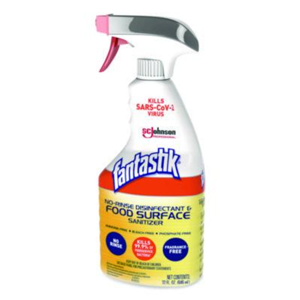No Rinse Disinfectant And Food Surface Sanitizer, Unscented, 32 Oz Trigger Spray Bottle