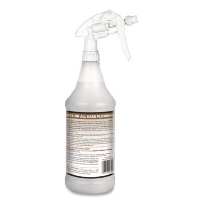 Pro Hard Floor Cleaner, Lemon Verbena Scent, 32 Oz Spray Bottle, 12/Carton