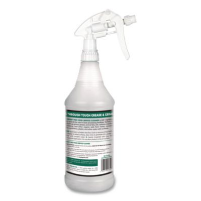 Pro Food Service Cleaner Ready-To-Use, 32 Oz Spray Bottle, 12/Carton