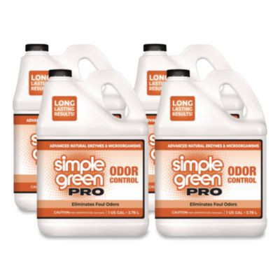 Pro Odor Control, Lemongrass Eucalyptus, 1 Gal Bottle, 4/Carton