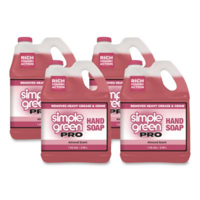 Pro Hand Soap, Almond Scent, 1 Gal Bottle, 4/Carton