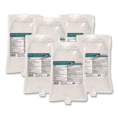 Advanced Gel Hand Sanitizer, 1,000 Ml Bag, Light And Fresh Scent, 6/Carton