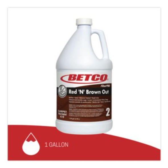 Fiberpro Red 'N' Brown Out, 1 Gal Bottle, 4/Carton