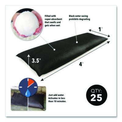 Flood Bags, 12" x 48" x 3.5", 25/Box