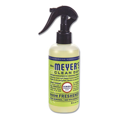 Clean Day Room Freshener, Lemon Verbena, 8 Oz, Non-Aerosol Spray, 6/Carton