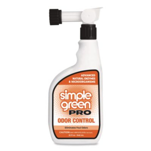 Pro Odor Control, Herbal, 32 Oz Hose-End Spray Bottle, 6/Carton