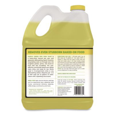 Pro Dish Soap, Sparkling Citrus Scent, 1 Gal Bottle, 4/Carton