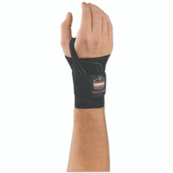 Proflex 4000 Single Strap Wrist Support, X-Large, Fits Right-Hand, Black