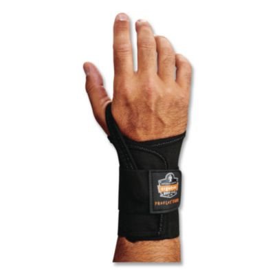 Proflex 4000 Single Strap Wrist Support, X-Large, Fits Left-Hand, Black