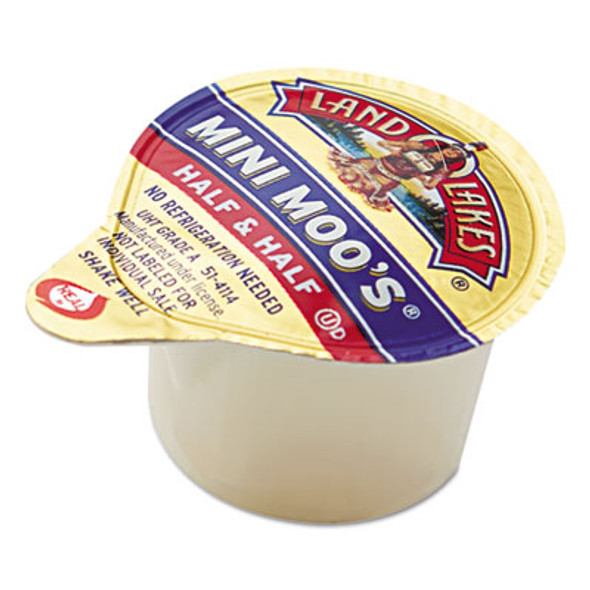 Mini Moo's Half And Half, 0.3 Oz Mini Cups, 192/Carton