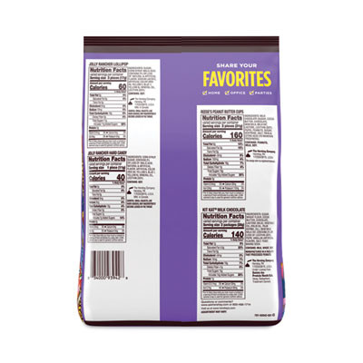 Snack-Size Sweets And Chocolate Assortment Party Pack, 34.19 Oz Bag