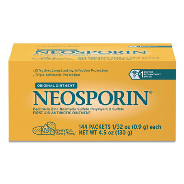 Antibiotic Ointment, 0.03 Oz Packet, 144/Box