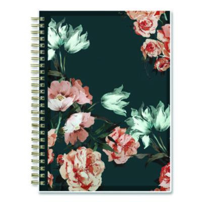 Life Note-It Dania Weekly/Monthly Planner, Floral Artwork, 8.63 x 5.88, Teal/Pink/Blue Cover, 12-Month (Jan To Dec): 2026