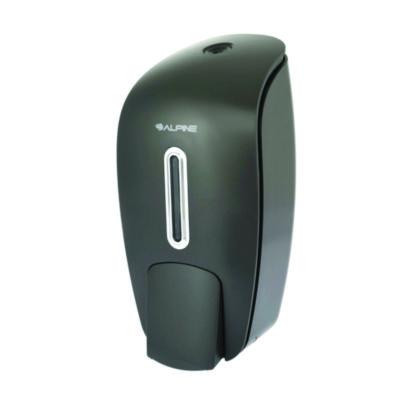 Surface Mounted Soap And Hand Sanitizer Dispenser, 27 Oz, 4.1 x 4.6 x 9.6, Gray