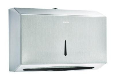 Horizontal C-Fold/Multi-Fold Paper Towel Dispenser, 7.08 x 3.93 x 10.82, Brushed Nickel