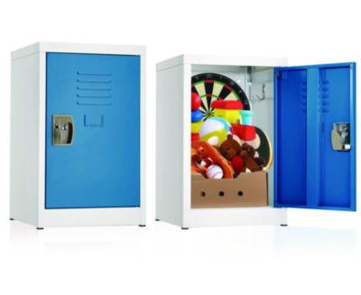 Steel Storage Locker, 1 Compartment, 15 x 15 x 24, Blue