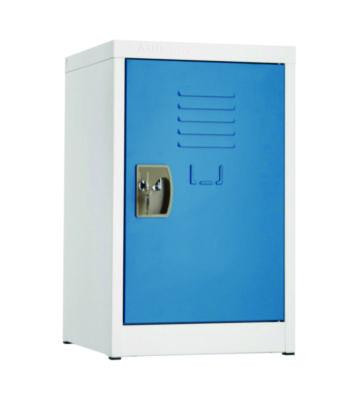 Steel Storage Locker, 1 Compartment, 15 x 15 x 24, Blue
