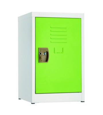 Steel Storage Locker, 1 Compartment, 15 x 15 x 24, Green