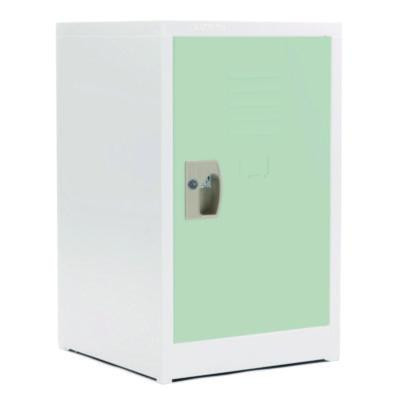 Steel Storage Locker, 1 Compartment, 15 x 15 x 24, Misty Green