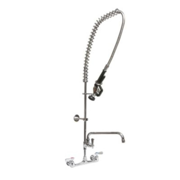 Workforce Prerinse Add-A-Faucet, 4.62" Height/12" Reach, Chrome