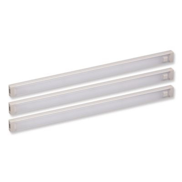Led Dimmable Under Counter Lighting With Motion Sensor And Magnetic Option Three-Bar Kit, 0.78"w x 12"d x 0.39"h, Gray
