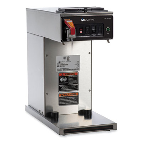 Cwtf15-Tc 12-Cup Automatic Thermal Coffee Brewer, Gray/Stainless Steel