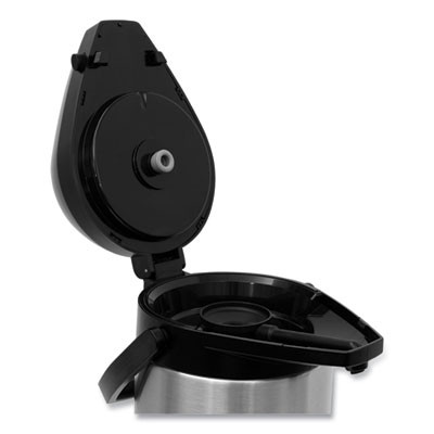 Lever Action Airpot, 128 Oz, Silver/Black